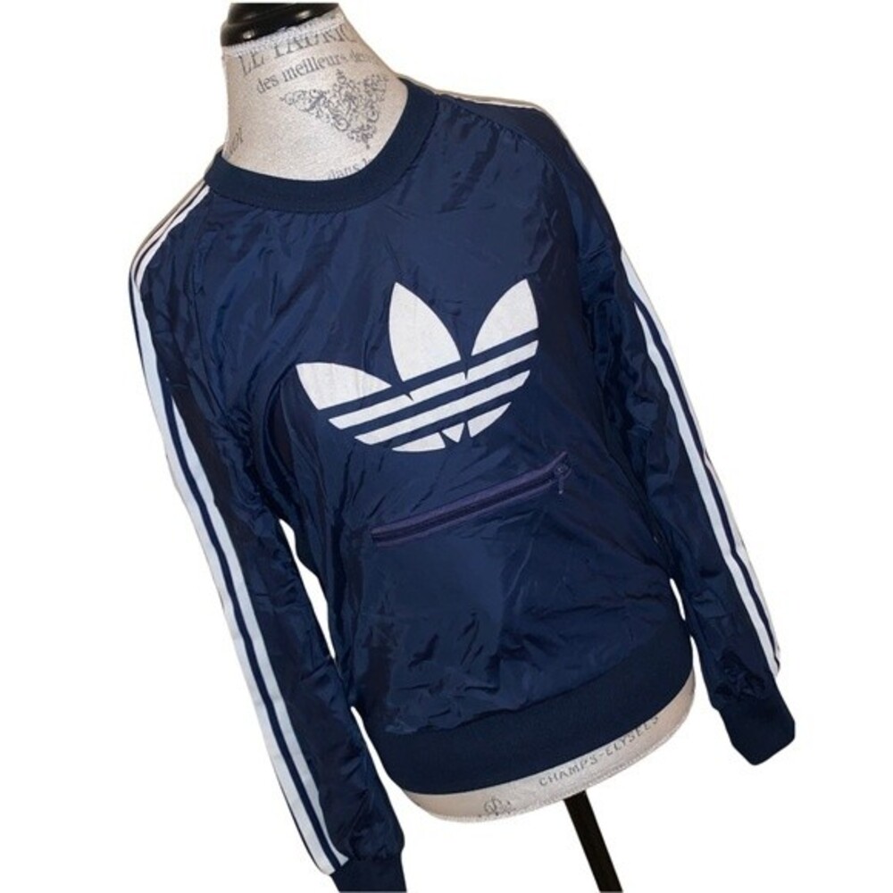 Navy Vintage Adidas Sweater